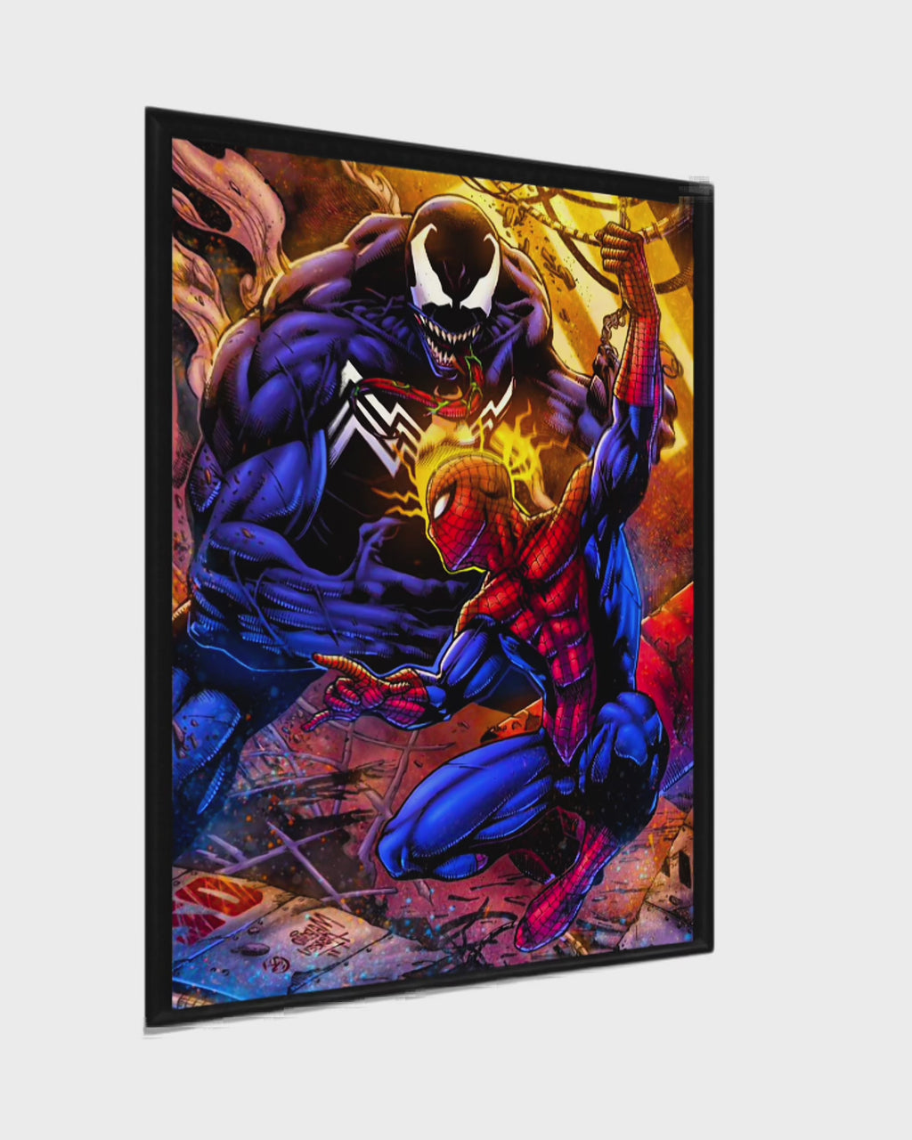 Spider Man vs Venom